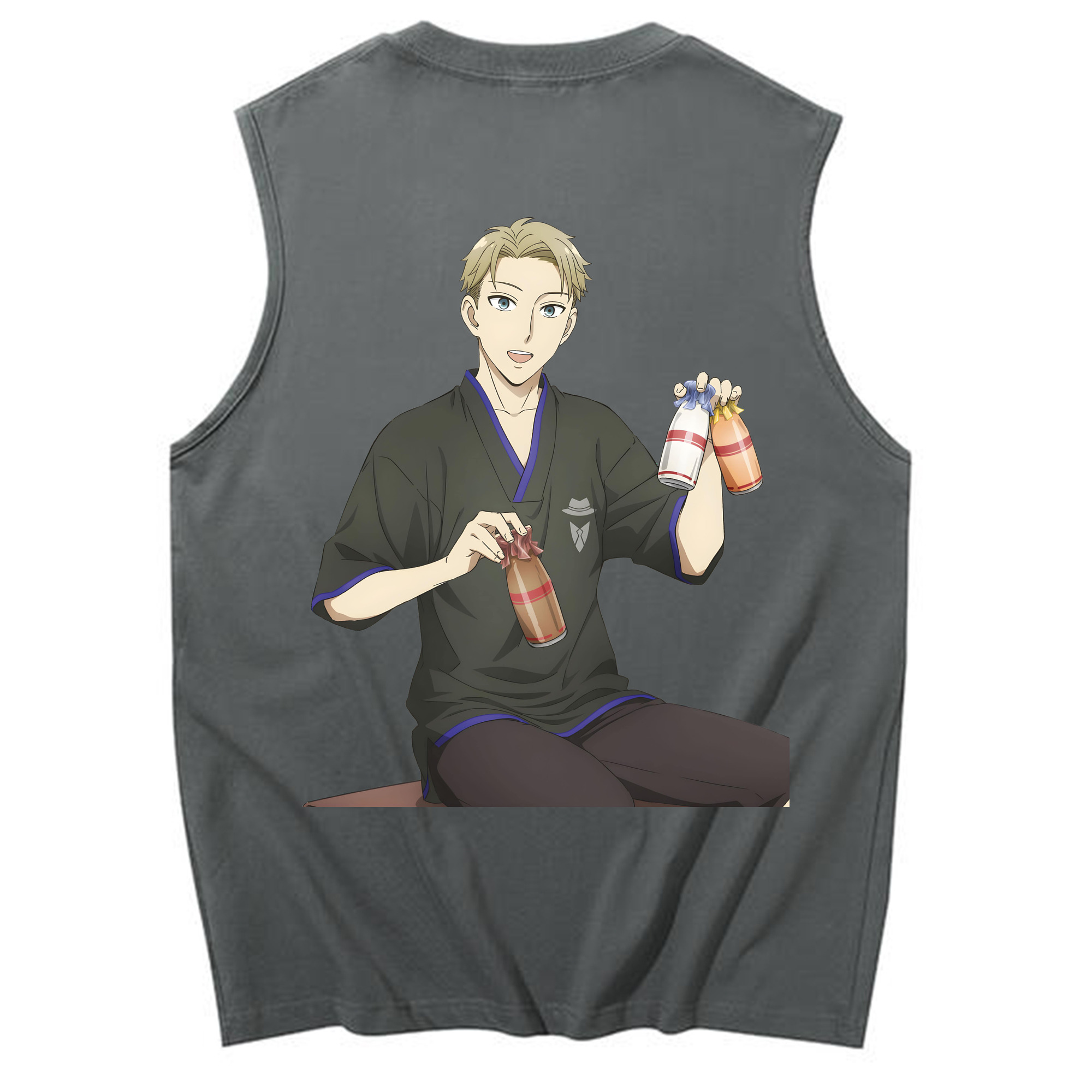 （画像用） SPY×FAMILY间谍家家酒 コットン100％タンクトップ（背面プリント）